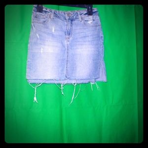 Almost Famous Jean Skirt